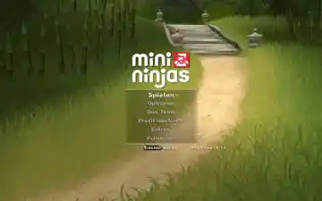 Mini Ninjas (USA) screen shot title